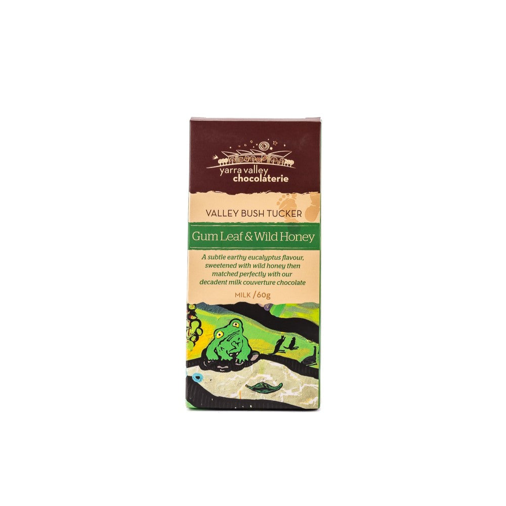 Bush Tucker Bar Gum Leaf & Wild Honey 60g