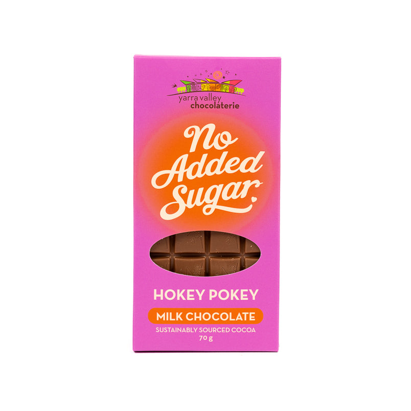 No Added Sugar Bar Hokey Pokey 70g