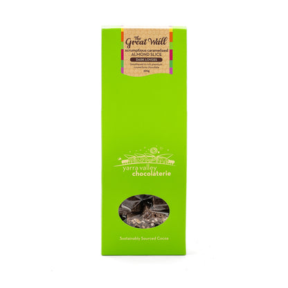 Great Wall Caramelised Almond Slice 300g