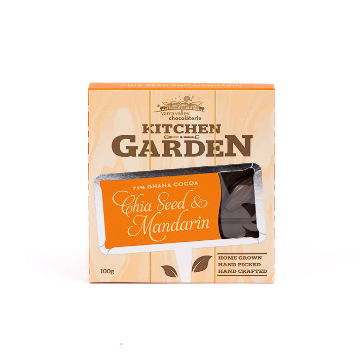 Kitchen Garden Bar Chia Seed & Mandarin 100g