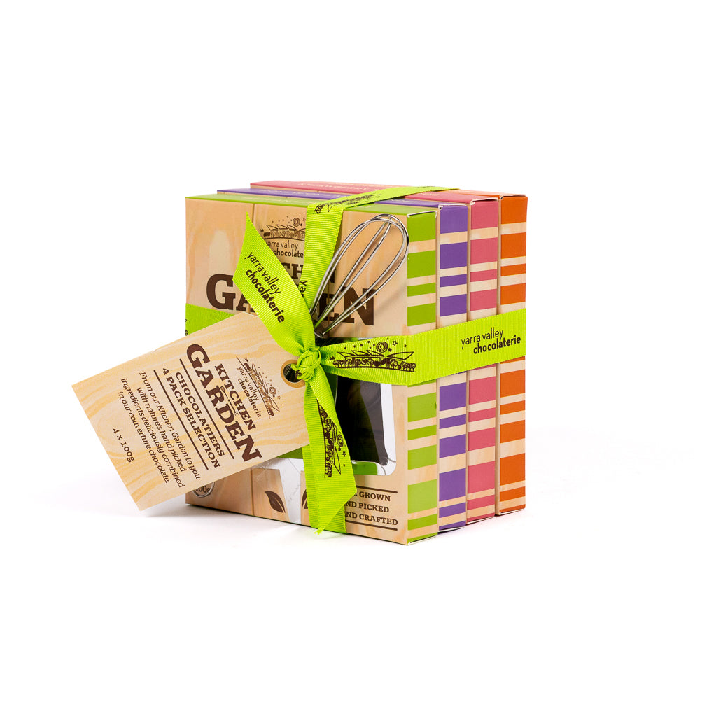Kitchen Garden Chocolatiers Selection with Whisk 4 Pack
