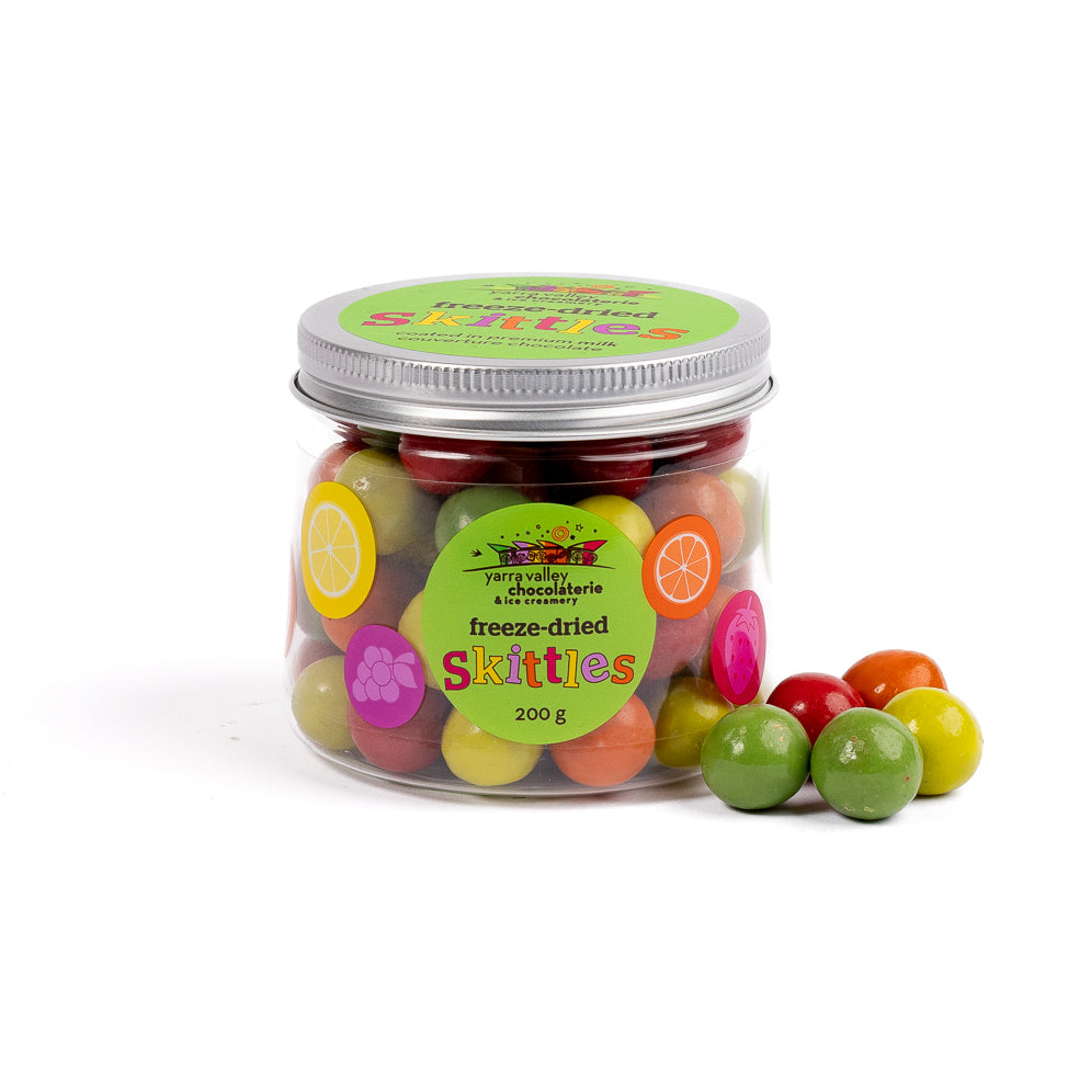 Chocolate Coated Freeze Dried Skittles 200g