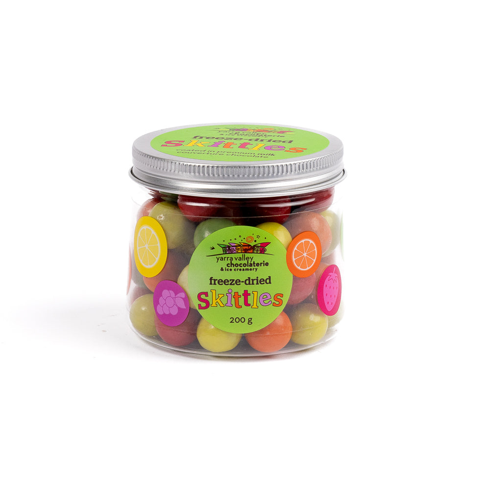 Chocolate Coated Freeze Dried Skittles 200g