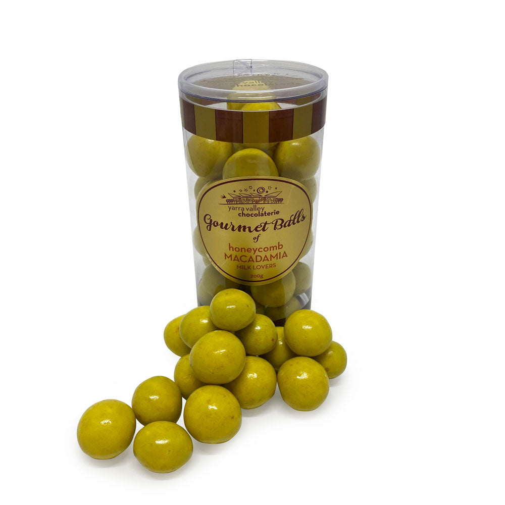 Gourmet Balls Honeycomb Macadamia 200g