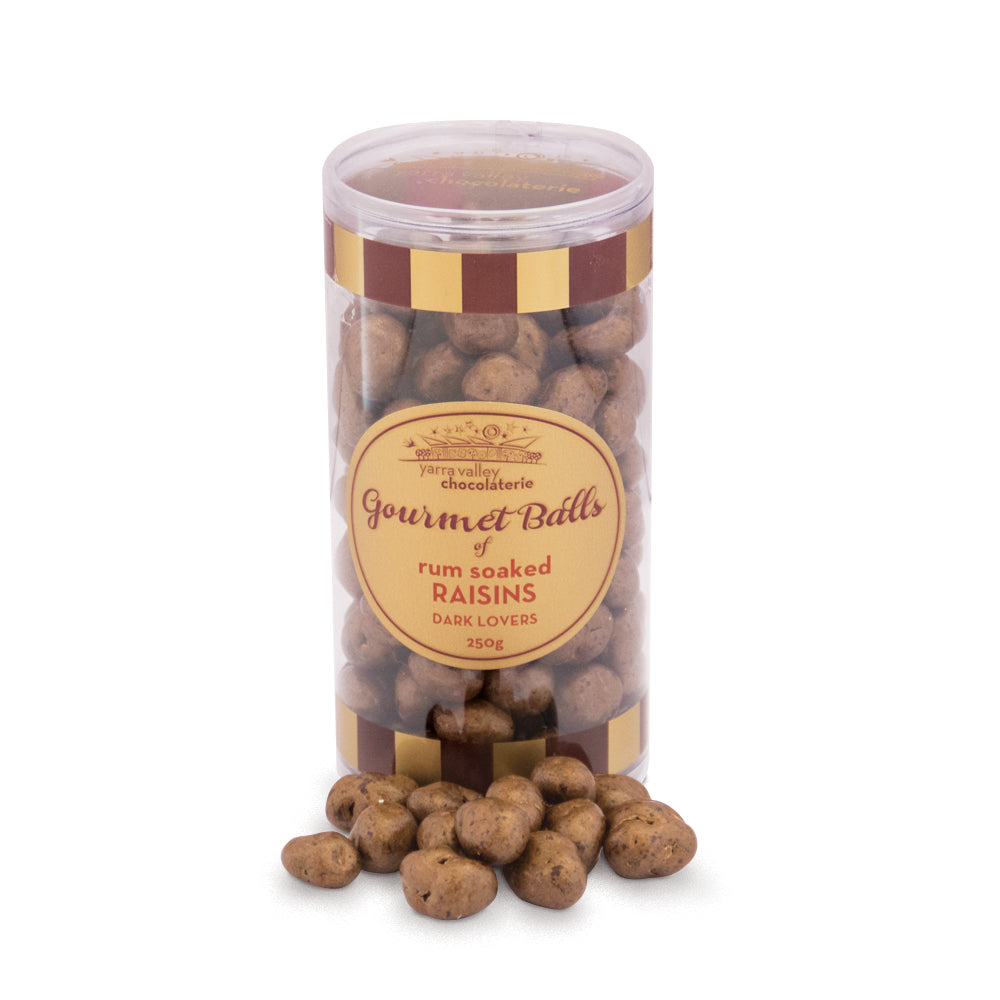 Gourmet Balls Rum Soaked Raisins 250g