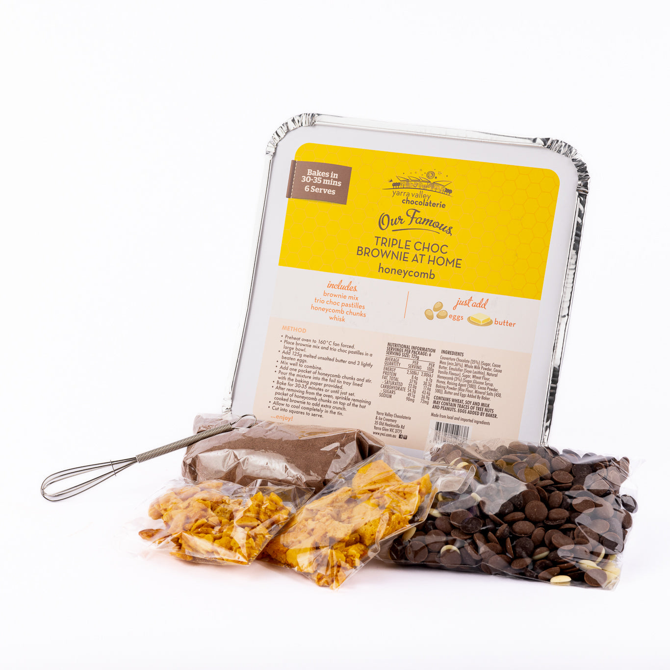 Brownie Bake at Home Kit Honeycomb