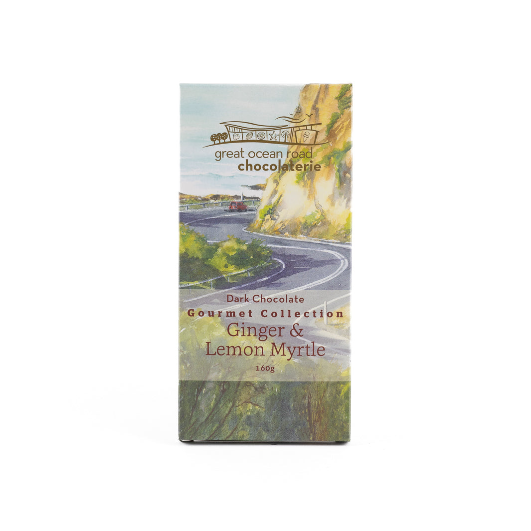 Gourmet Bar Ginger & Lemon Myrtle 160g