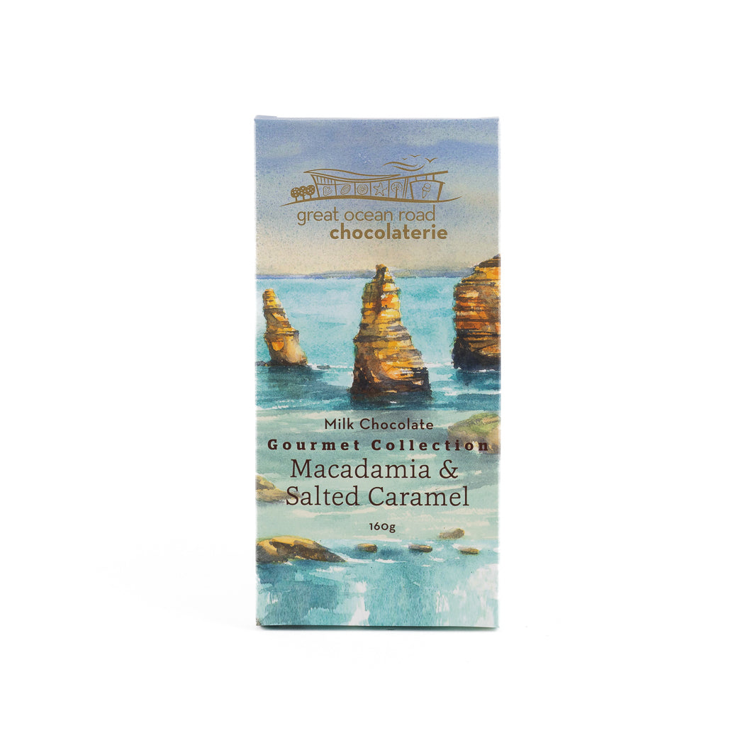 Gourmet Bar Macadamia & Salted Caramel 160g