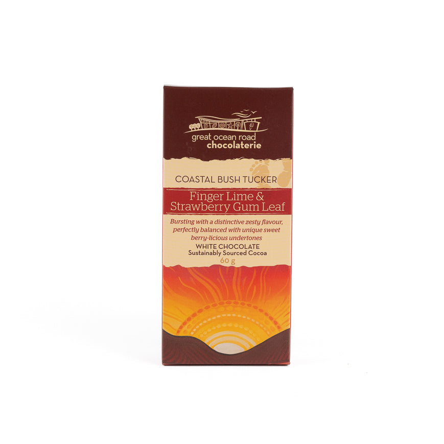 Bush Tucker Bar Finger Lime & Strawberry 60g