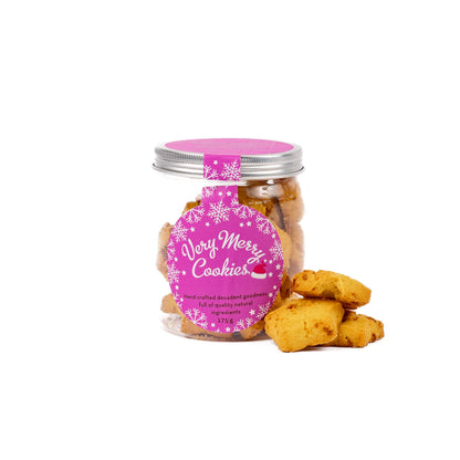 Christmas Shortbread Star Biscuits Salted Caramel 150g