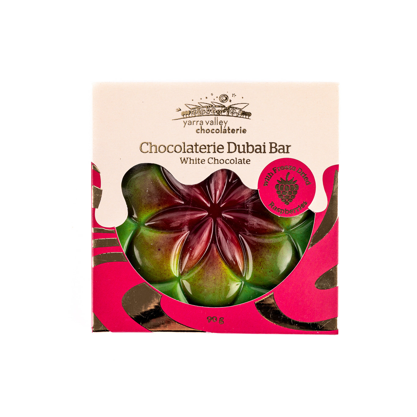 Dubai Bar with Raspberries 90g