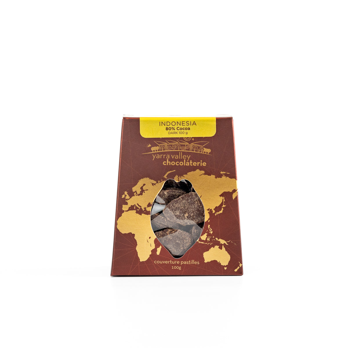 Single Origin Pastilles Indonesia 80% 100g