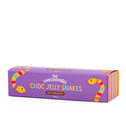 Chocolate Jelly Snakes 150g