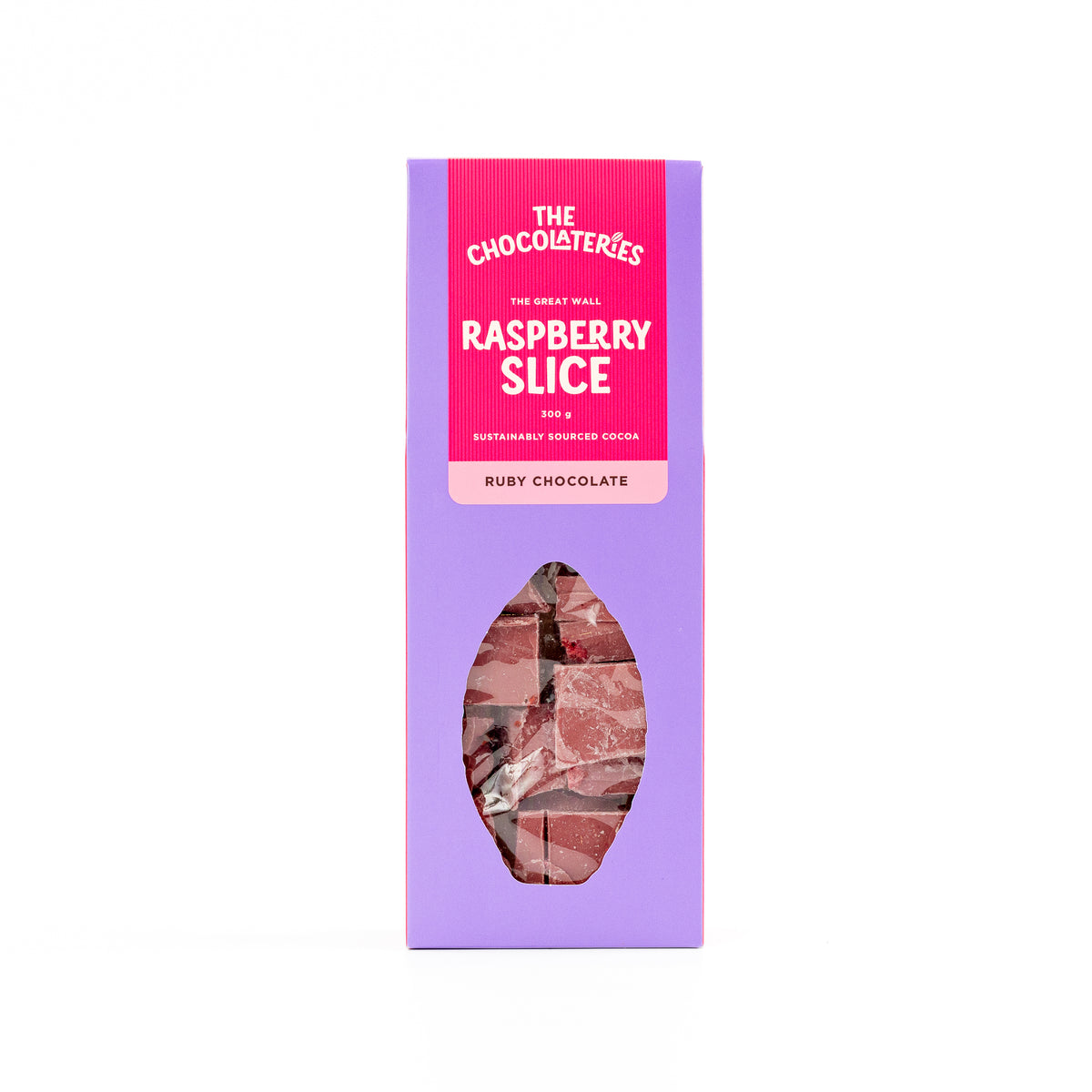 Great Wall Raspberry Slice 300g