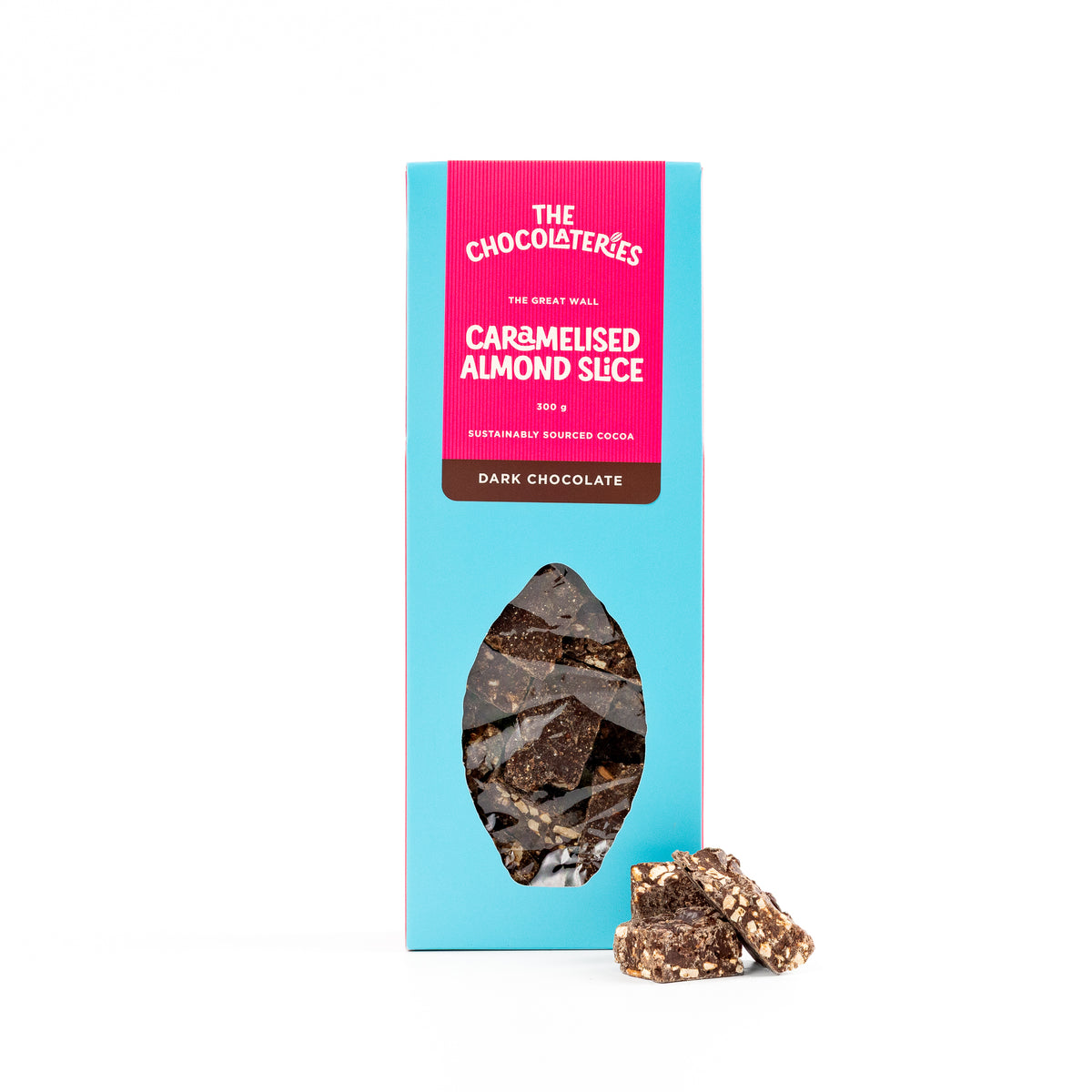 Great Wall Caramelised Almond Slice 300g
