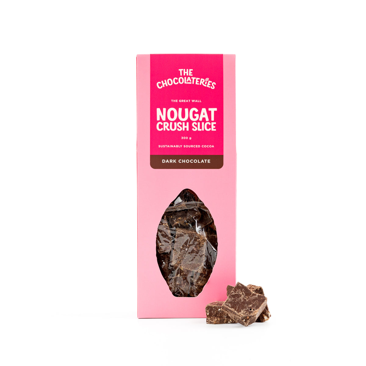 Great Wall Nougat Crush Slice 300g