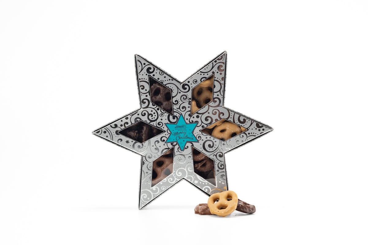 Christmas Star Box Pretzels 250g