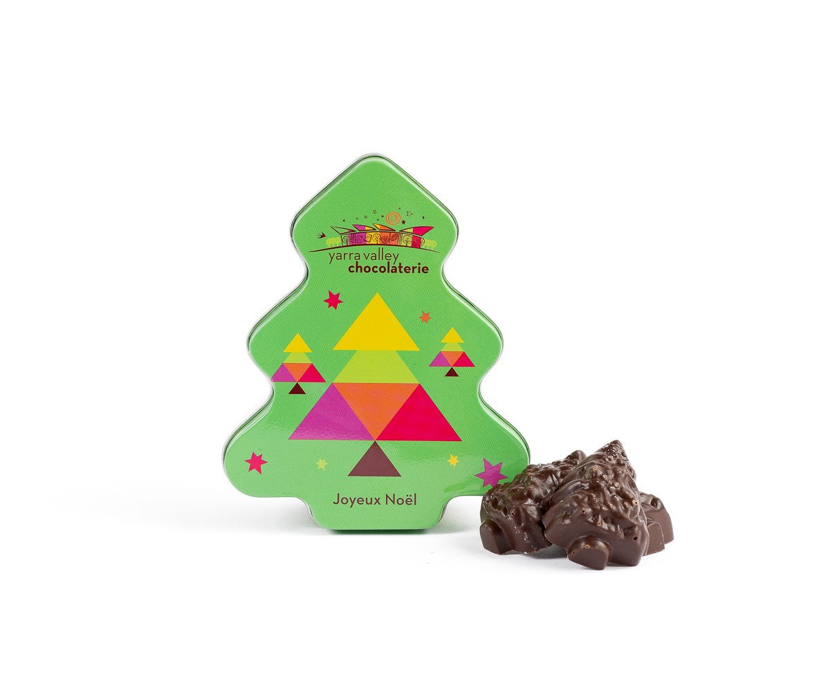 Christmas Tree Filled Tin 90g