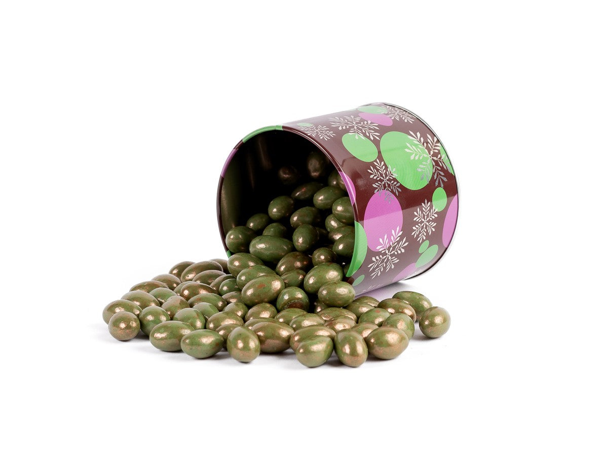 Christmas Snowflake Tin Sea Salt Pistachio 250g
